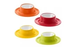Gimex Eierbecher 4er-Set Rainbow