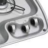 Dometic 3-flammiges Gaskochfeld HBG 3445