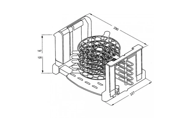 Tellerhalter 1 Tellerhalter