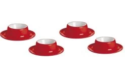 Gimex Eierbecher Set 4-tlg. Rot