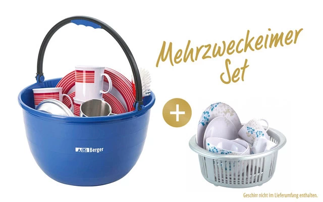 Berger Mehrzweckeimer Inkl. Siebeinsatz 1 Berger Mehrzweckeimer Inkl. Siebeinsatz