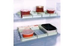 Purvario By Dörr Stauleisten Für Kühlschränke 8er Set Anthrazit / Lime -Camping BBQ 328400 2355784 1