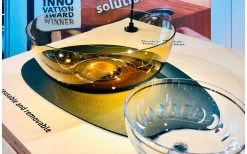 Silwy® Magnet-Platzset Mit Ledercoating Groß Blau -Camping BBQ 337103 2457259