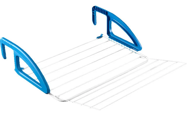 Metaltex Bries Heizungs- Und Balkonwäschetrockner Blau / Weiß 5 Metaltex Bries Heizungs- Und Balkonwäschetrockner Blau / Weiß – Bild 5