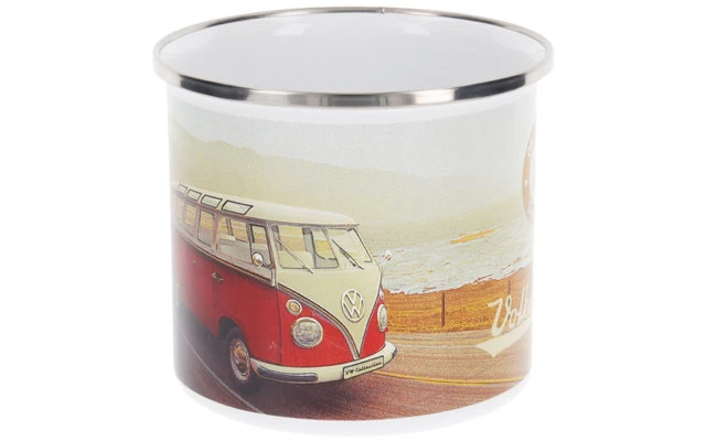 VW Collection T1 Bulli Emaille Tasse 500 Ml Beachlife 6 VW Collection T1 Bulli Emaille Tasse 500 Ml Beachlife – Bild 6