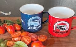 VW Collection T1 Bulli Emaille Tassen Set 2 Stück 350 Ml -Camping BBQ 386293 2837887