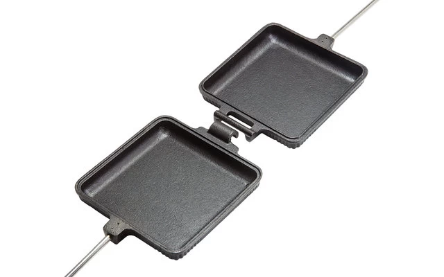 Petromax Gusseisen Sandwicheisen Mit Handstab 49,5 Cm 3 Petromax Gusseisen Sandwicheisen Mit Handstab 49,5 Cm – Bild 3