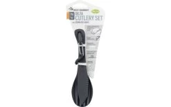 Sea To Summit Delta Cutlery Set Campingbesteck 3-tlg. Grau