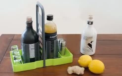 Purvario By Dörr Multi Tray Oele Flaschenhalter Pure Lemon -Camping BBQ 426821 3055401