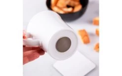 Silwy® Porzellan Magnet Henkel Tassen Inkl. Metall-Nano-Gel-Pads 2 Stück Weiße Untersetzer (270 Ml) -Camping BBQ 435741 3104510