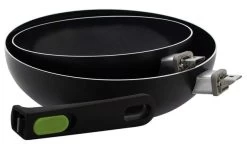 Eurotrail Wokpfanne Mit Antihaftbeschichtung 24 Cm -Camping BBQ 444089 3183260