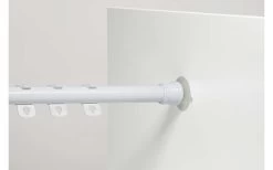 Teleskop-Kleiderstange Mit Saugfüßen 80-130cm -Camping BBQ 446750 3818314