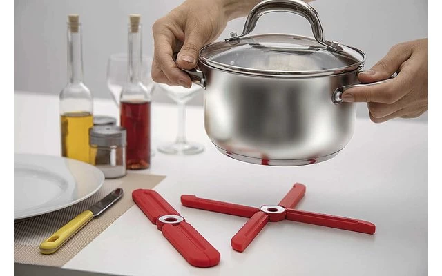 WEDO Topfuntersetzer Rot 25 Cm 1 WEDO Topfuntersetzer Rot 25 Cm