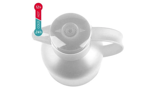 Emsa Isolierkanne Samba 1 Liter Eisblau Transluzent 2 Emsa Isolierkanne Samba 1 Liter Eisblau Transluzent – Bild 2