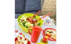 Rotho Caruba Schüssel Gross 34 Cm Grün -Camping BBQ 459168 3318549