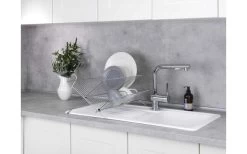 Wenko Geschirrabtropfer Duo Verchromt