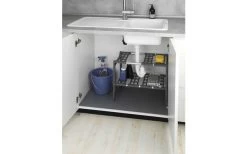 Wenko Anti Rutsch Schutzmatte Siero 120 X 50 Cm Grau -Camping BBQ 486816 3482917