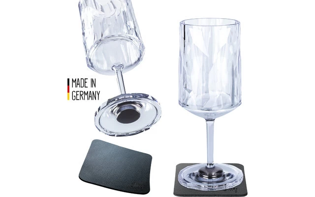 Silwy® Wein Magnet Kunststoffgläser 2 Stück (200 Ml) 6 Silwy® Wein Magnet Kunststoffgläser 2 Stück (200 Ml) – Bild 6