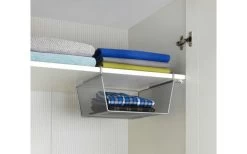 Wenko Regaleinhängekorb 28 X 15 X 27,5 Cm Silber