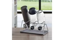 Metaltex Sodatex 2 Abtropfgestell Für 2 Flaschen -Camping BBQ 497177 3334170