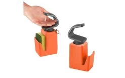 Metaltex Soap Tex Seifenspender 400 Ml Inkl. Schwamm Und Ringhalter Orange -Camping BBQ 497381 3367542