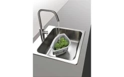 Metaltex Drain On Abfallsieb, Spülbeckensieb Grau -Camping BBQ 497408 3345551