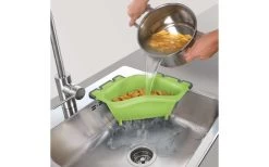 Metaltex Drain On Abfallsieb, Spülbeckensieb Grau -Camping BBQ 497459 3345596