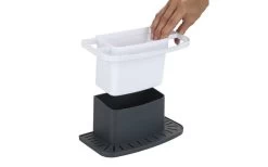 Wenko Spülbeckenorganizer Cosmo Grau -Camping BBQ 516071 3517453