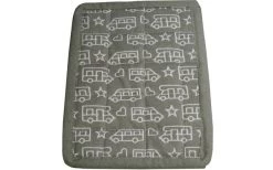 Pufz Topflappen Wohnwagen Weiß/grau 2er Pack -Camping BBQ 553498 3686210