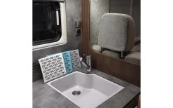 Pufz Schwedisches Geschirrtuch Wohnwagen Cerise -Camping BBQ 553627 3623248 1