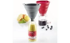 Westmark Trichter Set 2 Teilig Rot/grau -Camping BBQ 556006 3620870