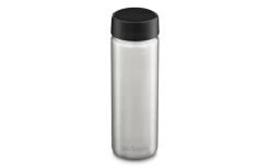 Klean Kanteen Wide Loop Cap Edelstahl Thermoflasche Brushed Stainless 800 Ml