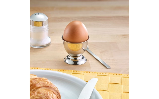 Westmark 4 Eierbecher Mit Fuß Edelstahl 2 Westmark 4 Eierbecher Mit Fuß Edelstahl – Bild 2