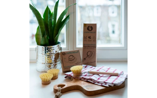 Chinchilla Wechselköpfe 3 Stück Aus Holz Inklusive Spülbürste 4 Chinchilla Wechselköpfe 3 Stück Aus Holz Inklusive Spülbürste – Bild 4