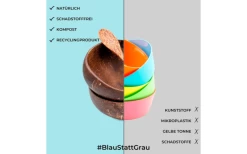 Chinchilla Kokosnussschalen Mit Löffel Und Halterung 2er-Set -Camping BBQ 636871 4445211