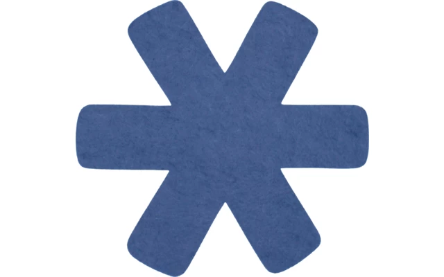 Steuber Pfannenschutz Stapelhilfe Und Kratzschutz 3er Set 38 X 38 Cm Blau 1 Steuber Pfannenschutz Stapelhilfe Und Kratzschutz 3er Set 38 X 38 Cm Blau