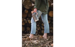 Rebel Outdoor Isolierflasche Aus Doppelwandigem Edelstahl 1900 Ml Schwarz