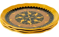 Rebel Outdoor Dessertteller 22 Cm Gelb -Camping BBQ 668379 4579083 1