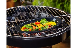 CHG Grill- U. Ofenschalen GERO, 2-tlg. Emaille -Camping BBQ 674796 4600152
