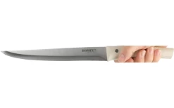 Homeys Vitt Fleischmesser 33 Cm Beige/silber